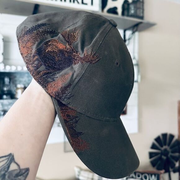 Other - Y2K Gorpcore Wildlife Cabincore Moose Hunting Driduck Adjustable Hat